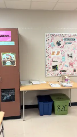 Classroom update. Ready for Day 1. Trying something a little different. Asking students to bring art for the walls. New LED and cloud light panels this year thanks to @Meghan. ♥️ #teacherlife #classroomsetup #WDNC