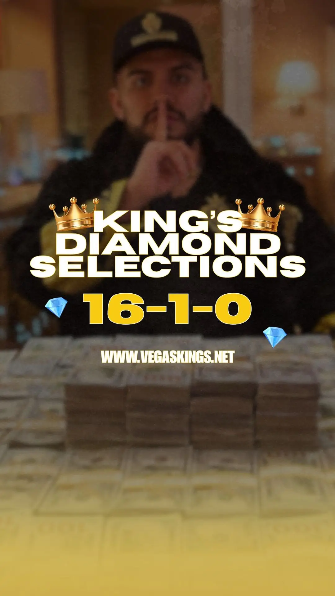 Tonight? We’re IGNITING the streak to 18-1 and launching into another LEGENDARY RUN!! We don’t just talk big—we DELIVER BIG, no excuses! Ready to WIN with the King’s Of Vegas?  Sign up for one of our packages NOW and START killing your bookie like us! #sportspredictions #sportspicks #mlbpicks #nflpicks #picks 