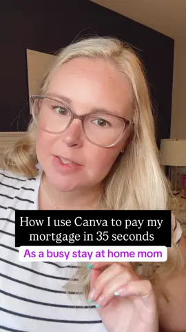 #creatorsearchinsights How Canva helps pay my mortgage (and then some) 👇 You’ve probably seen a million “make money online” ideas and thought…  “Okay but where do I actually start?” Here’s how I did it — with digital products and affiliate marketing: 💰 Multi 5-figure months (yes, seriously) 🧾 Paid off debt, credit cards, car loans, and lines of credit 🌴 Took our dream family vacations 🛞 Covered surprise expenses (like new tires) without panicking 🙌 Helped hundreds of other moms start doing the same And I did not have: ❌ A business degree ❌ A big audience ❌ Tech experience ❌ Tons of extra time (just naptime and late nights!) You don’t need to have it all figured out — you just need a real strategy that works in 2025. 🚀 Want the exact game plan I followed? 💬 Comment 2025 below and I’ll send you the link to the training that breaks it all down & gets you started in 3 days. This is your year — let’s make it happen. . . #h#howtostartanonlinebusinessp#passiveincomeq#quityour9to5workfromhome