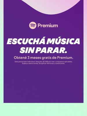 Con Premium, sos DJ: tenés música sin anuncios y saltos ilimitados.