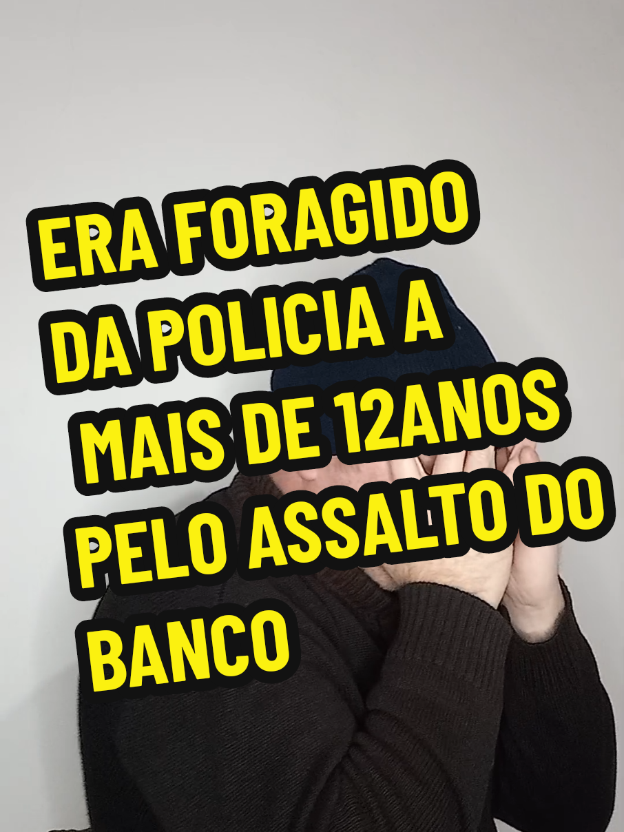 ERA FORAGIDO DA POLICIA A  MAIS DE 12ANOS  PELO ASSALTO DO BANCO #noticia #pm #policia #rocam #lol #foryou #carlosmemes 