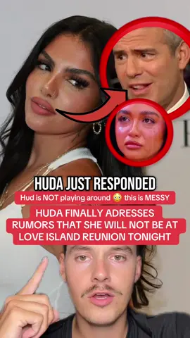 HUDA RESPONSE TO LOVE ISLAND S7 REUNION 😳 hudabubbaaa season 7 crash outs not attending new york 😓 what do you think? 👀 #LoveIsland #loveislandusa 