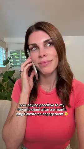 When you don’t want the project to end, because you’ll no longer be talking to your favorite client everyday 😭🥲 #salesforce #project #revops #goodbye #projectmanagement #clients #pm #crm #relatable 