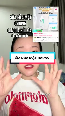 sữa rửa mặt quốc dân Cerave nay Super Brand Day giá hời mà có quà nữa mn ơii #ridayy #hmyiz #cerave #ceravevietnam #chamsocda #suaruamat #SuperBrandDay 