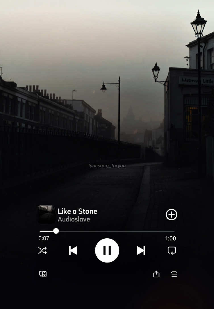 Like a Stone #audioslave #likeastone #tradução #letrasdemusicas #tipografia #lovesong #lyrics_songs 