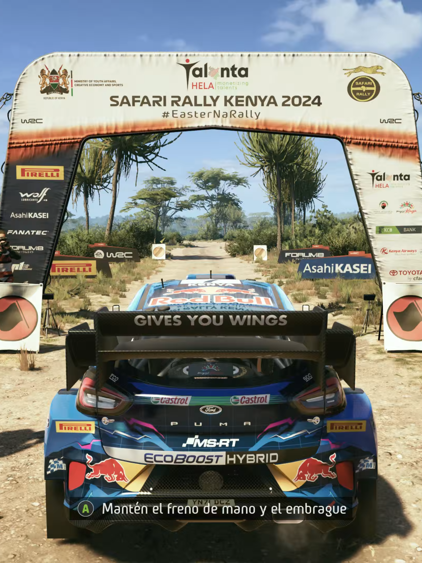 Volando bajito_ EA WRC #gameplays #rally #WRC #rallycar #gameplay