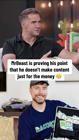 MrBeast is proving his point that he doesn’t make content just for the money #mrbeast #viral #fyp 