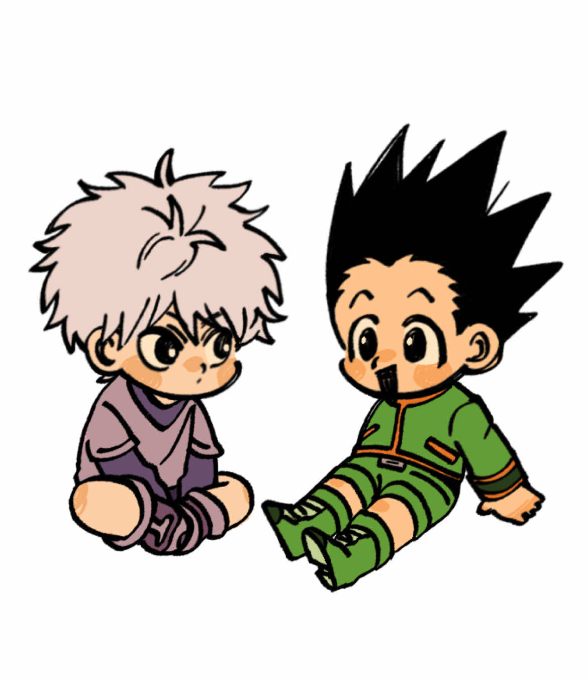 ｺﾁｮｺﾁｮｺﾁｮ…#hunterxhunter #h×h #ハンターハンター #イラスト #fyp 