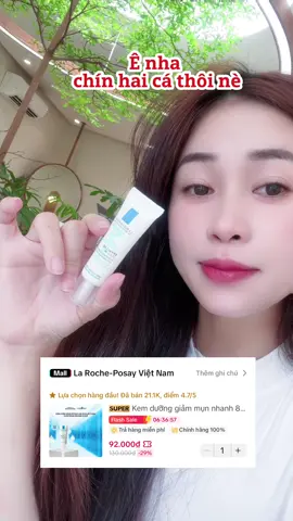 Ê nha kem dưỡng zảm m.ụn có chín hai cá dị nè  #larocheposay #larocheposayvn #Effaclar #chamsocda
