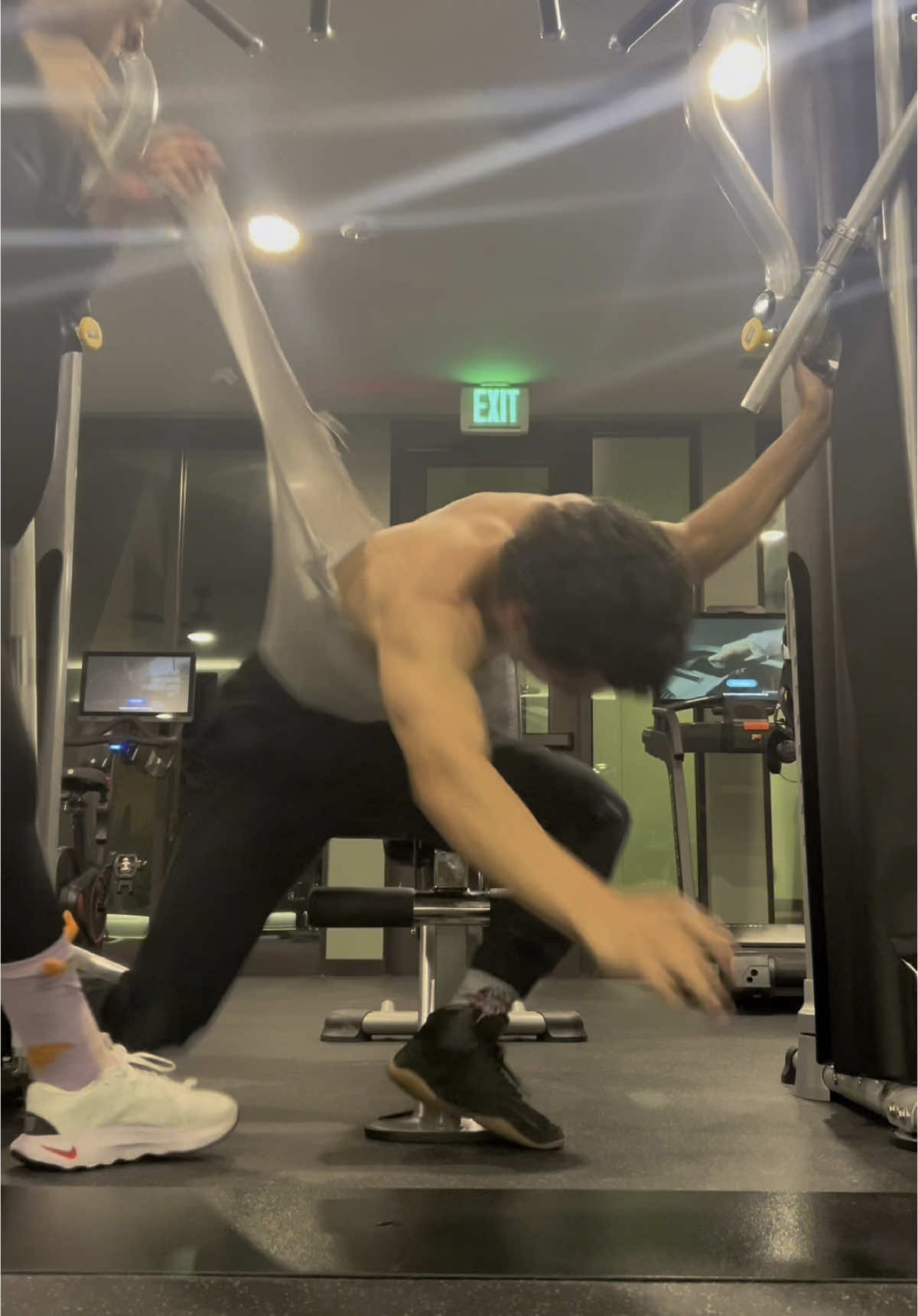 I don’t think I can go to public gyms anymore, I can never get a workout in. 😪 #gym #comedy 