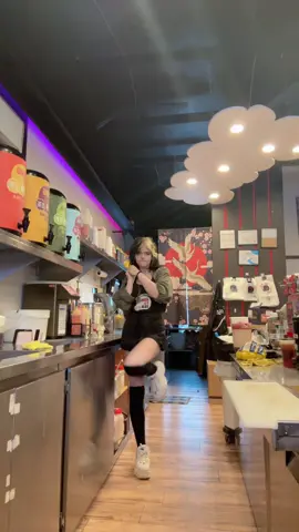 Can you tell this is my fav song🫠 #fypシ #fyp #girl #dance #boba 