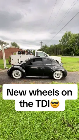 New wheels on the tdi, what yall think?😎 #TDITODD #olebrandselect #DieselBeetle #EvryMod #hornblasters #trainhorn #Cartok #fypシ゚viral #fyppppppppppppppppppppppp #trendyyy #trending #carhacks #viral #viralvideo #carsoftiktok #turbo #turbodiesel #blowthisupforme #makemefamous #blowthisup #fypシ゚ #rotiform #vw #volkswagen #german 