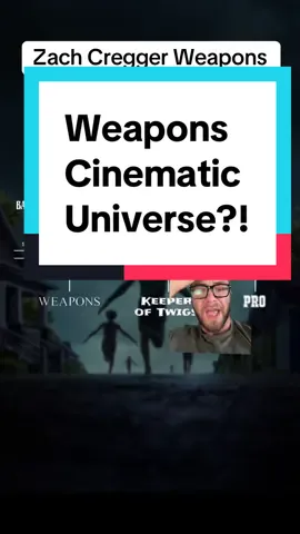 Zach Cregger Cinematic Universe?!?  #greenscreen #weaponsmovie #weapons2025 #zachcregger #juliagarner @Warner Bros. @Weapons Movie  