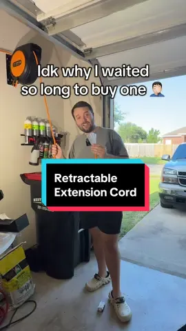 Save yourself the hassle of dealing with tangled extension cords..  @Vevor_US @vevor shop  #areyoutellingmefor40years  #extensioncord #extensioncordreel #vevorretracatableextensioncord #retractableextensioncord #vevor #garage #garageorganization 