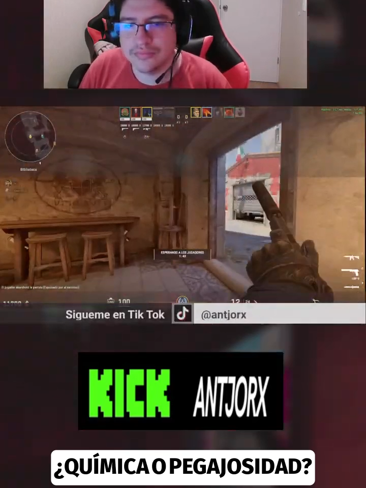 Hubo quimica con la flacquita dice, y despues que paso? #kick #streamer #cs2 #cs2moments #clips #suscribete