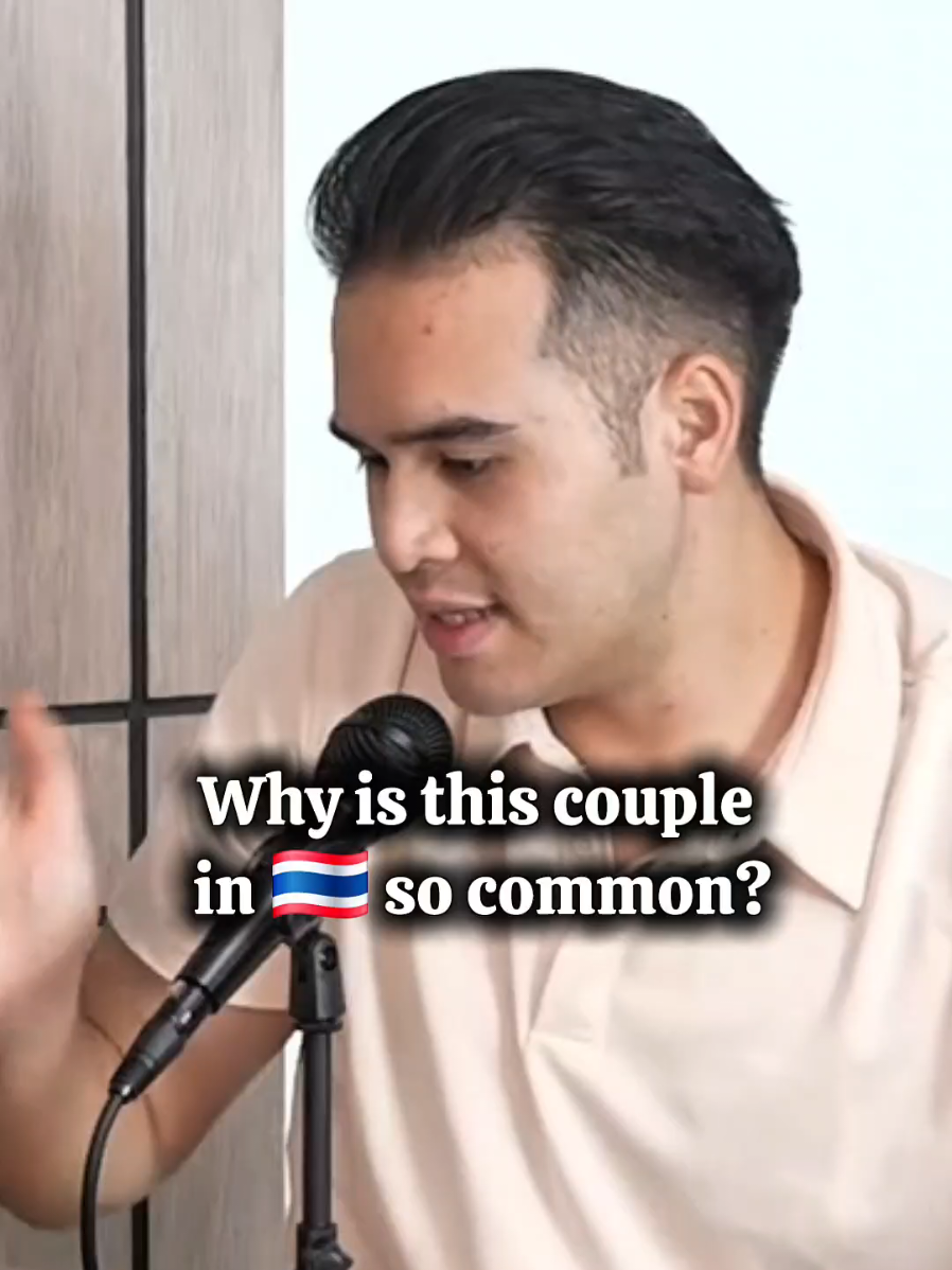 Why is this couple so common in 🇹🇭 ? #culture #passportbros 