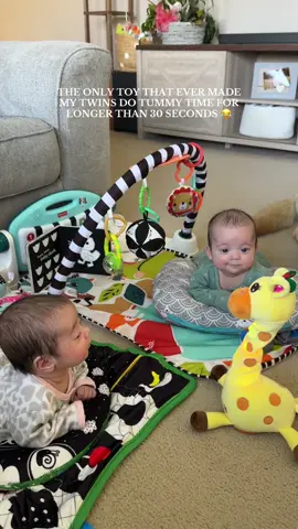 I was looking back through old videos and this one made me 🥲 both my girls struggled with tummy time, but especially Lainey. And this was truly the only toy that actually entertained her enough to forget she didn’t like tummy time. I owe her neck strength to this damn giraffe 😂 #twins #twinsisters #twinbaby #dancinggiraffe #giraffetoy #tummytimetoy #tummytimetips #tummytime @BETTY21_AM_Susan 