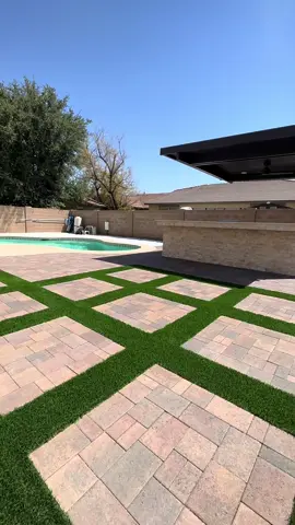 Full Backyard Complete ✔️ AZ Top Hardscaping 📱480-272-3637 FREE QUOTES 🌵 Phoenix, AZ and Valley Wide! 🏜️  #aztop#aztophardscaping