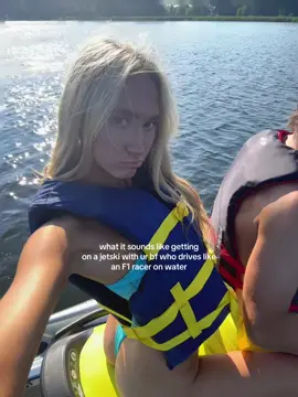 before he rolled the jetski + flipped us in the water 😇 #tatemcrae #f1 #sportscar #f1tiktok @Golden Paw Retrievers 