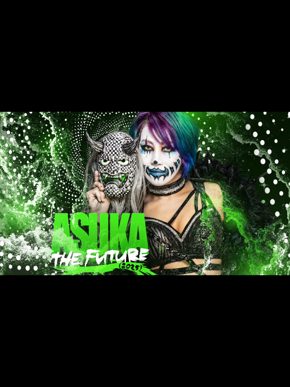 My favorite WWE entrance theme 💚🖤💙💜 #Asuka #wweasuka #WWE #wwefan #theempressoftomorrow #WomenWrestlers #wwemusic 