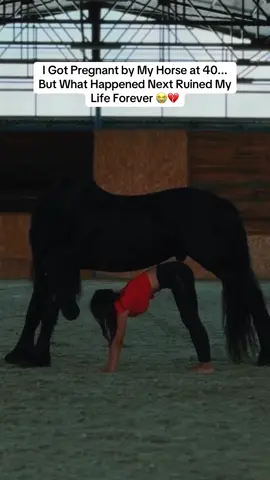 You will be scared by this love story 😳😳🤮 #women #horse #lover #woman #mother #fyp 