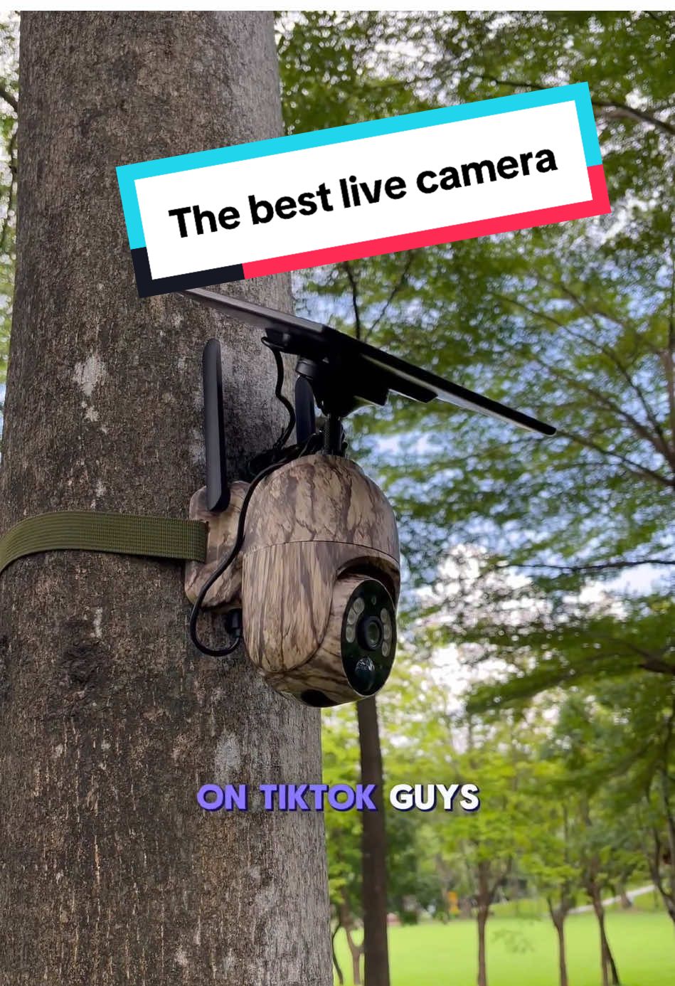 When I received this camera, I was really surprised by its powerful functions. #foryou #tiktokmademebuyit #trailcamera #solar #falldealsforyou #camera #novatopfinds 