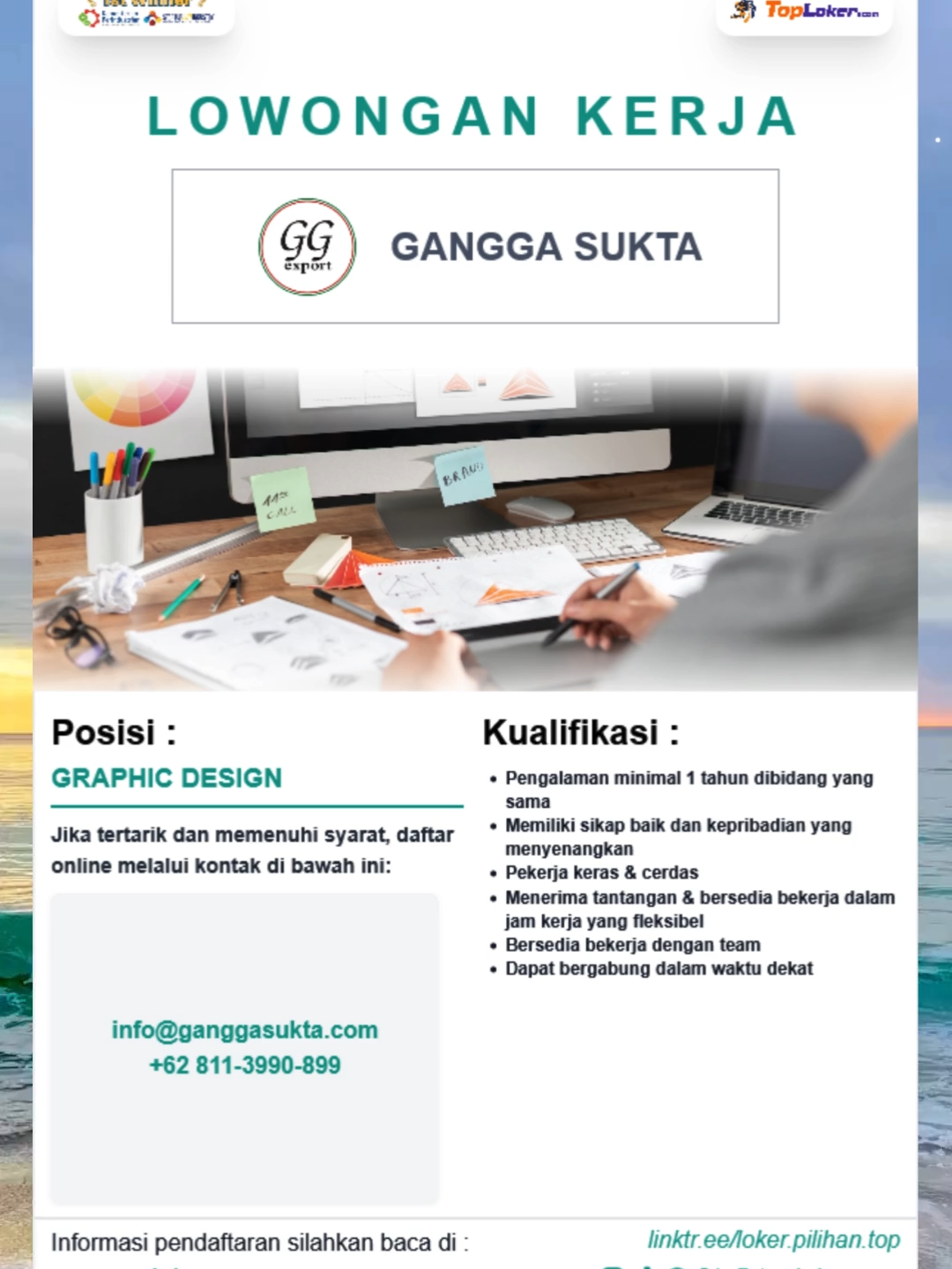 💡🚀 Mau Pekerjaan yang Bikin Bangga? Pekerjaan yang sesuai passion emang priceless! Kalau lo suka tantangan dan pengen berkembang, ini kesempatan emas buat lo! Cek posisi yang cocok sekarang! 💯 #JobOpportunity #KarierGemilang #Rekrutmen