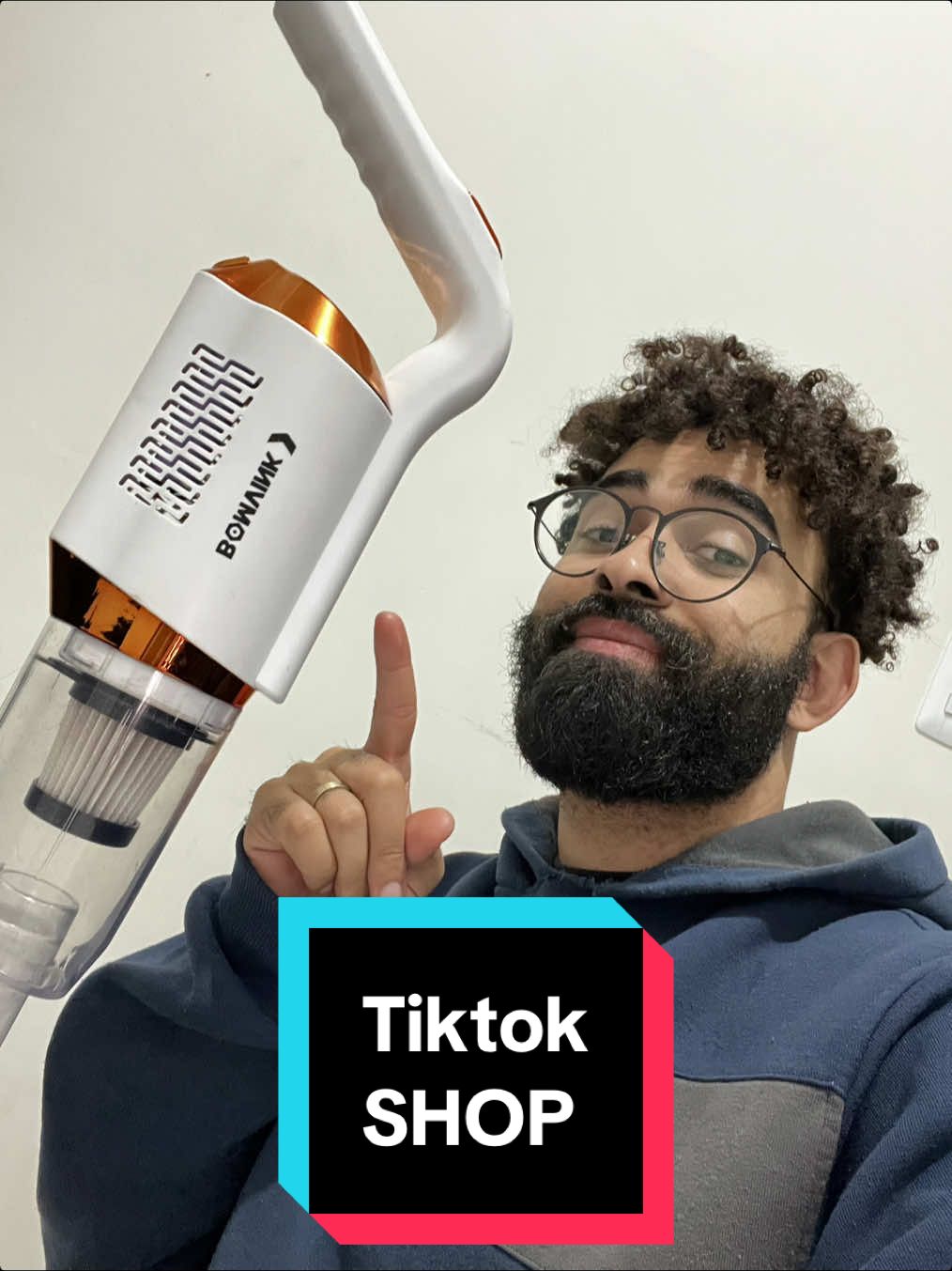 Paguei super barato no meu aspirador de pó aqui no tiktok shop #aspirador #tktokshop #limpeza #donadecasa #dicasdotiktok 