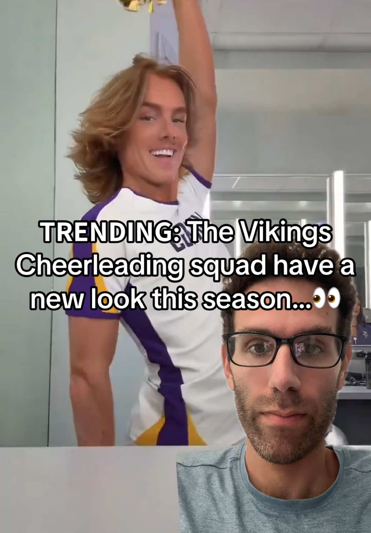𝗧𝗥𝗘𝗡𝗗𝗜𝗡𝗚: The Vikings Cheerleading squad have a new look this season…👀 #NFL #nflfootball #fyp #vikings #minnesotavikings #foryoupage #viral #trending #football #nfledits #nfltiktok #fy #nflnews #nflmemes #footballtiktok @Vikings 