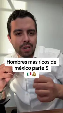 Hombres más ricos de México, parte 3. Ricardo Salinas Pliego 🇲🇽 Billonario a favor de Bitcoin 🤯 #bitcoin #riqueza #emprendimiento #millonario #inversion 