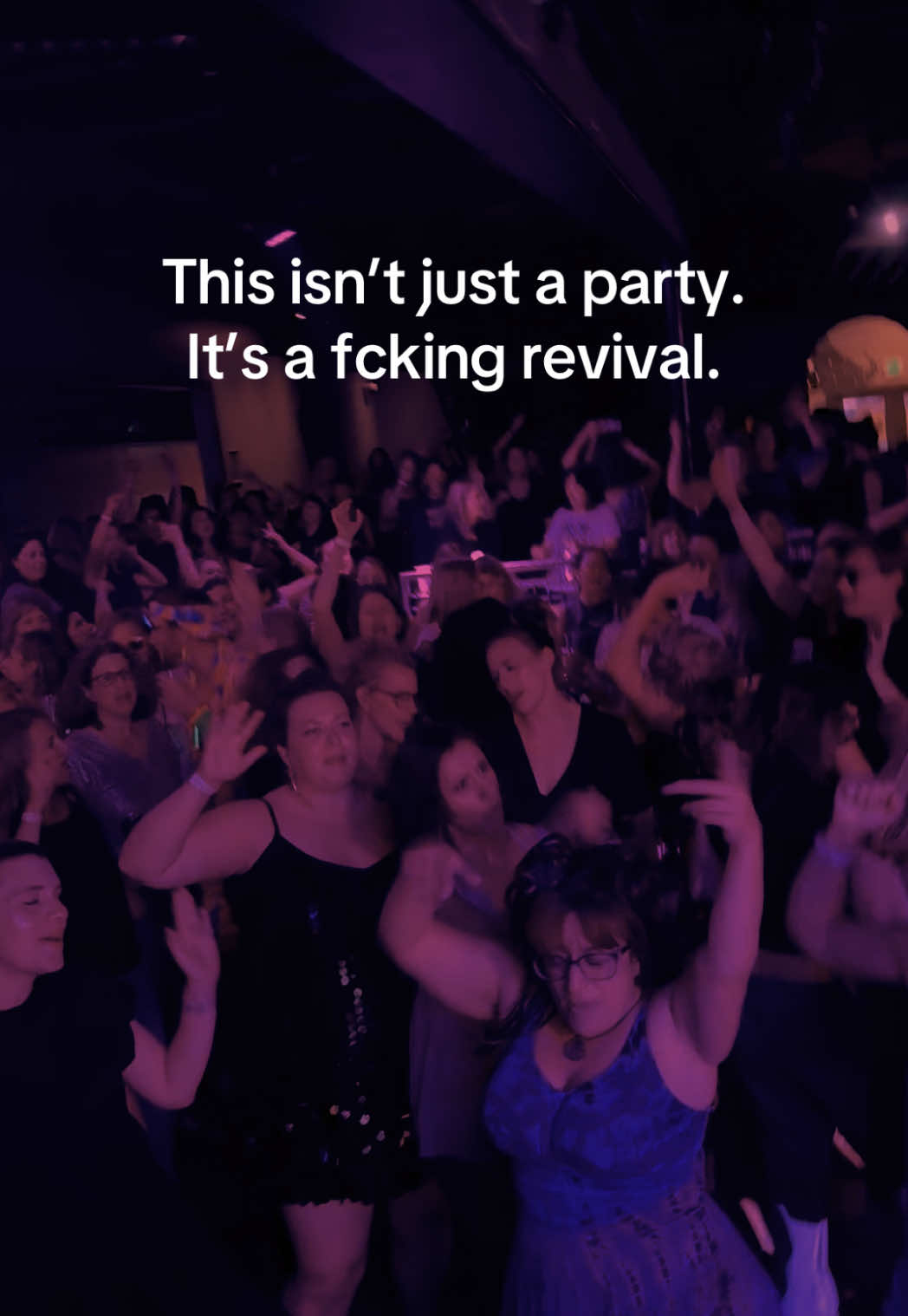 This is what we mean by ✨prioritizing joy✨ It’s not about “going out” anymore — it’s about coming home to yourself. Tag your early-to-bed, dancefloor-loving bestie 🪩 #earlytok #danceparty #womensnightout #millennialwomen #midlifetiktok #earlybirdsclub #everybodydancenow #girlsweekend #genxwomen
