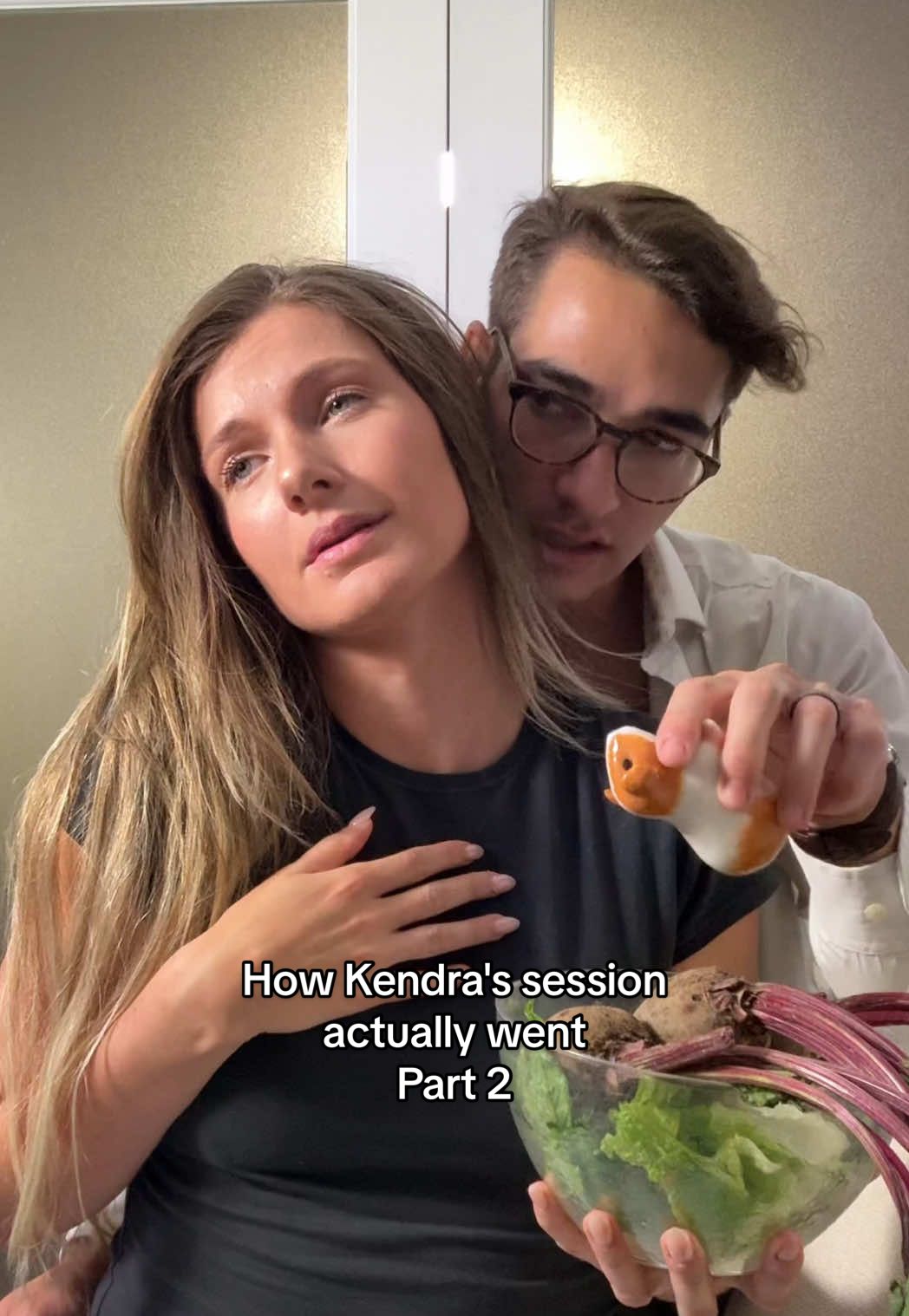 Replying to @Gucci.Michelle the salad was tossed  #kendra #psychiatrist