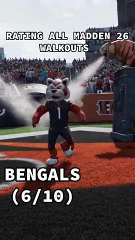 #madden26 #football #viral #fyp #easports #walkout #bengals 