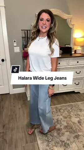 🔥 The @Halara_official jeans everyone’s obsessed with! Wide leg, super stretchy, low-rise + asymmetrical waist 😍 Petite, regular & tall — and they’re on SALE! #Halara #HalaraJeans #WideLegJeans #StretchyJeans #JeansOnSale #TikTokFashionFinds #AffordableStyle #MustHaveJeans #HalaraFinds #sweatpantjeans #baggyjeans #CapCut 