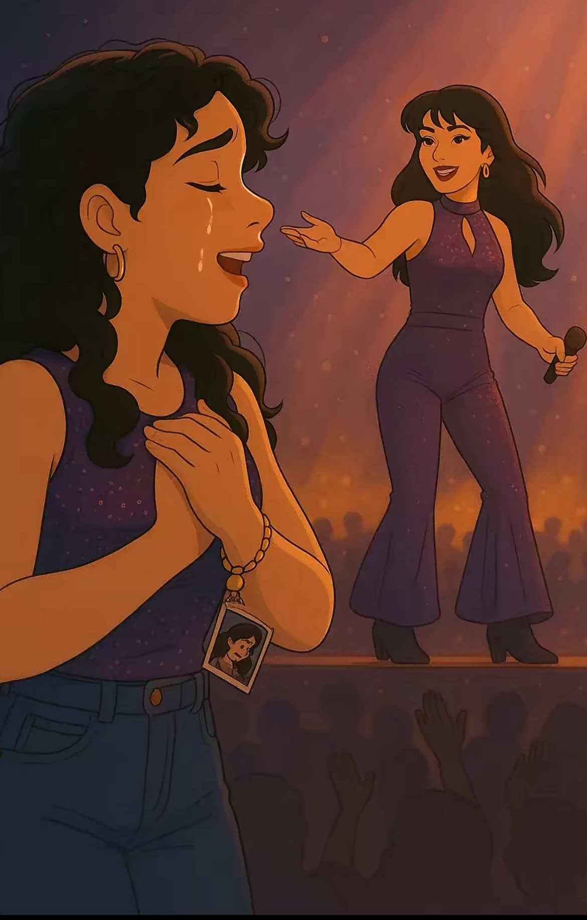 🥹🥹❤️🌹 transición 💜 Selena Q #selenaq #selenatiktok #selenaquintanillafans #tributoaselenaquintanilla #selenaquintanilla #selenaquintanillaperez #selefanaticos #lareinadeltexmex #annie #annievr #makeuptransition #makeuptransformation 