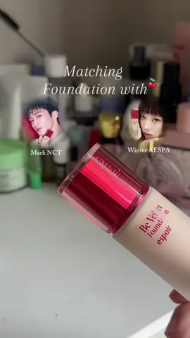 My first foundation from @에스쁘아 espoir - Be Velvet Foundation 🍒✨ GO GRAB IT ON @Sociolla ‼️ @YesStyle #kbeauty #unboxing #haul #makeup #foundation #viral #creatorsearchinsights2025 