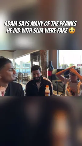 Adam Says Many Of The Pranks He Did With Slim Were Fake  @faizy @faizytv @Adam Saleh @Slim Albaher #faizy #adamsaleh #slimalbaher #twitch #clips #trending #viral #foryou #fyp 