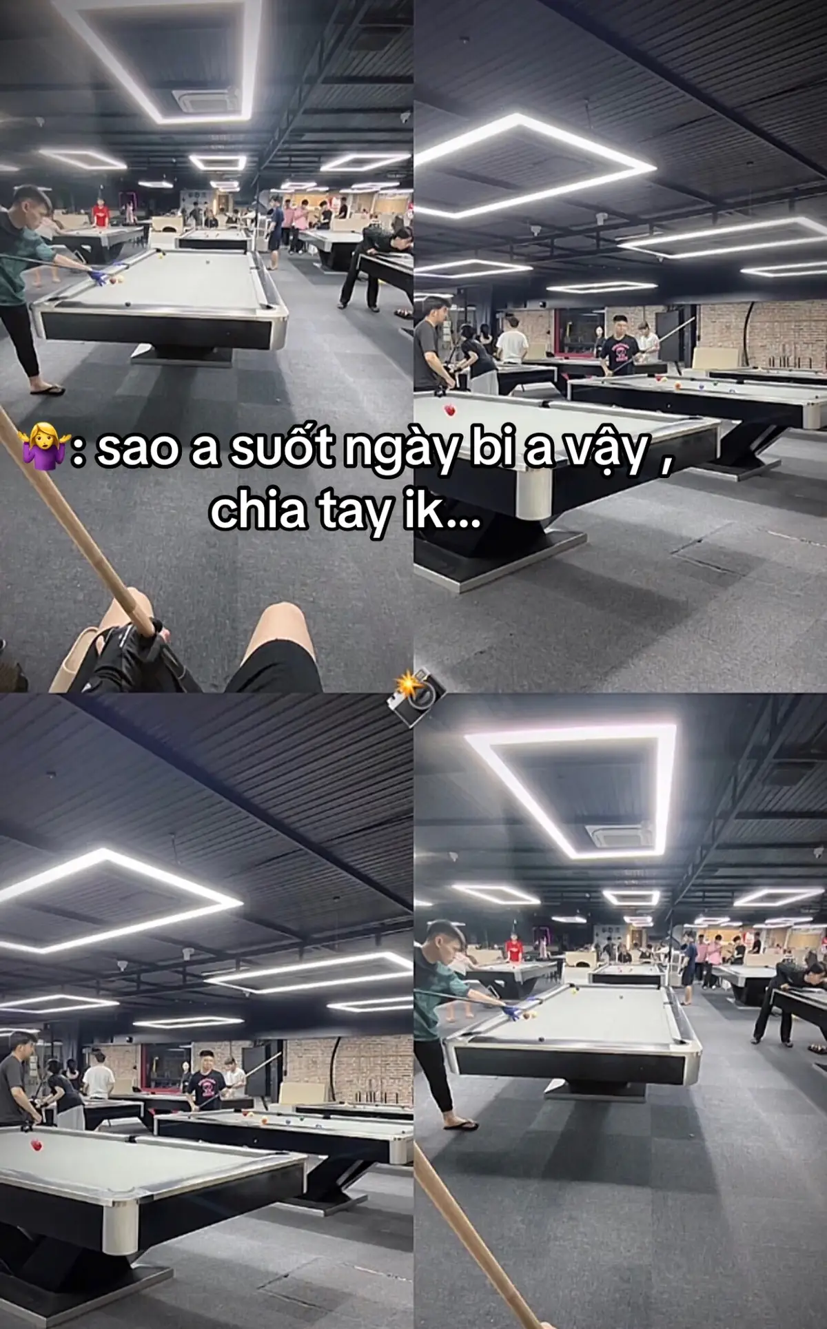 Bi e ơi…. #billiards #ngocxambilliards