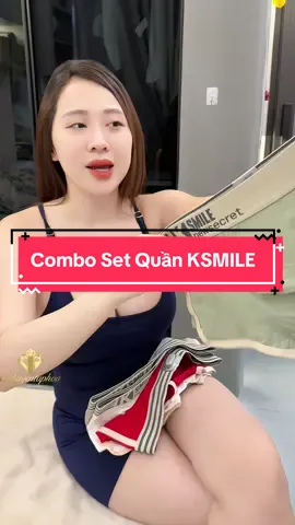 Combo Set Quần KSMILE #xuhuong #cohuyentaphoa 