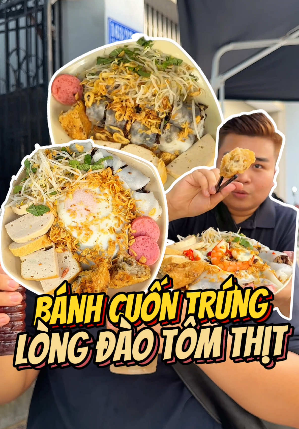 #LearnOnTikTok Bânh cuốn trứng lòng đào tôm thịt núp hẻm Tô Hiến Thành ✨ #AnCungTikTok #LenKyCungKhoa #vtmgr  