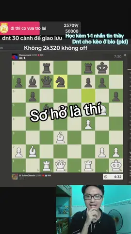 Sơ hở là nhạc #thayhaochess #chesscom #livehighlights #tiktoklive #Anome, #Anomevn, #NFT, #BTG, #Web3, #PlayToEarn, #GameFi,#AnomeT9