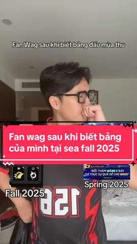 Fan wag khi biết kết quả bốc thăm chia bảng tại ffws sea fall 2025, không biết mùa này còn của chúng ta không nữa anh em Wag con ơi #LearnOnTikTok #boxstudio #GamingOnTikTok #hungcam #FreeFire #wag #ffwssea2025fall #strikeandrise 