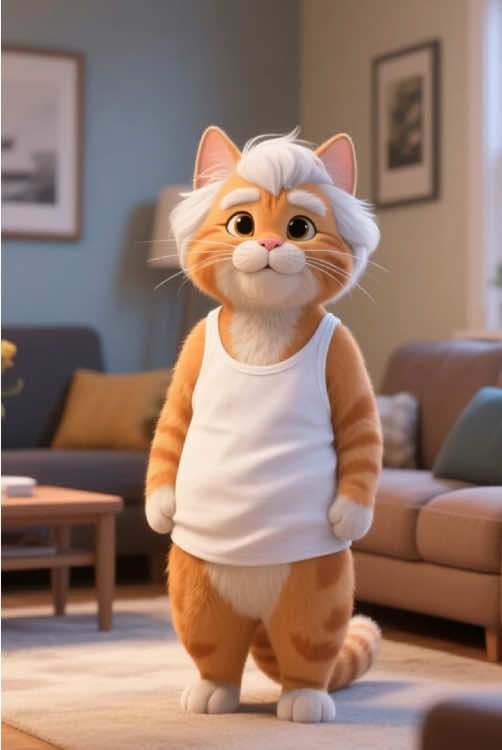 #Orangecat #funny #funnycat #usa 