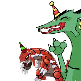 extremely lazy but I think their beef is so funny #pokemon #pokémon #poke #rayquaza #groudon #deoxys #pokemonred #fyp #meme #stupid 