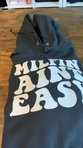Absolutely loved this order! Our Milfin ain’t easy hoodie and somebody’s fine ex hat paired together are perfect! #hat #hats #MomsofTikTok #hoodie #hatstyle 