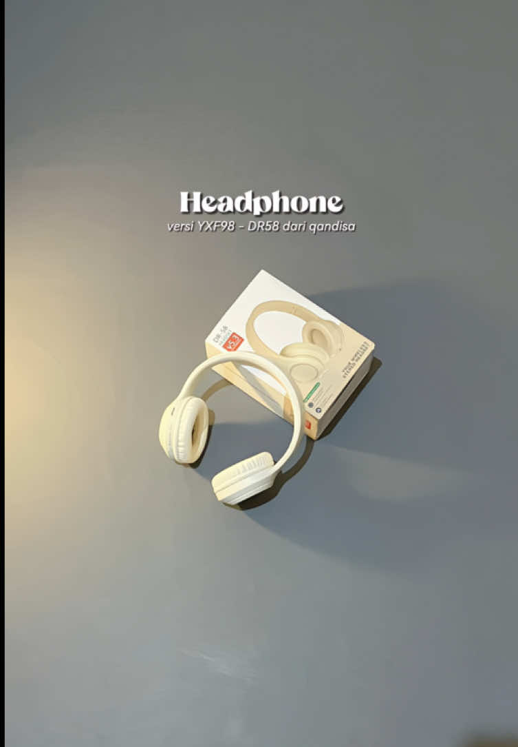Headset ini suara jernih + bantalan empuk, comfort juara😫‼️. Look kece, harga oke, no debat langsung checkout! 🎧🔥 @qandisa  #headset #headsetbluetooth #headsetqandis #headsetgaming #headsetmurah 