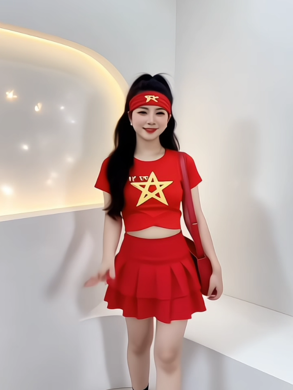 Áo Croptop cạp chéo in cách đi#thoitrangnu #aovietnam #aolacovietnam #fashiontiktok 