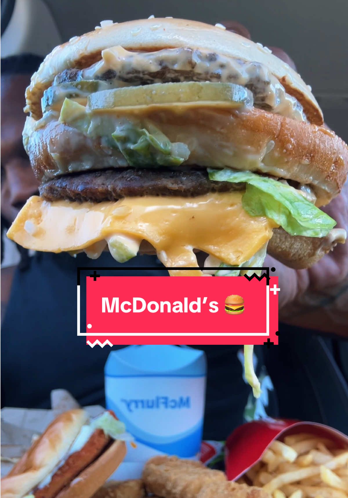 @McDonald’s come through every time 🍔🍟🙌🏾 #mukbang #eating #burger #chicken #mcdonalds #bigmac #spicymcchicken #chickennuggets #oreomcflurry #mcdonaldsmukbang #fries #Foodie #foodtiktok #fyp 