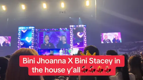 BINI on the stage everyone with MiLi and Shuvedooo 💃🏻 #pbbcollab #pbbthebigcolloveconcert #biniph #bini #binistacey #binijhoanna #MiLi #Shuvee 