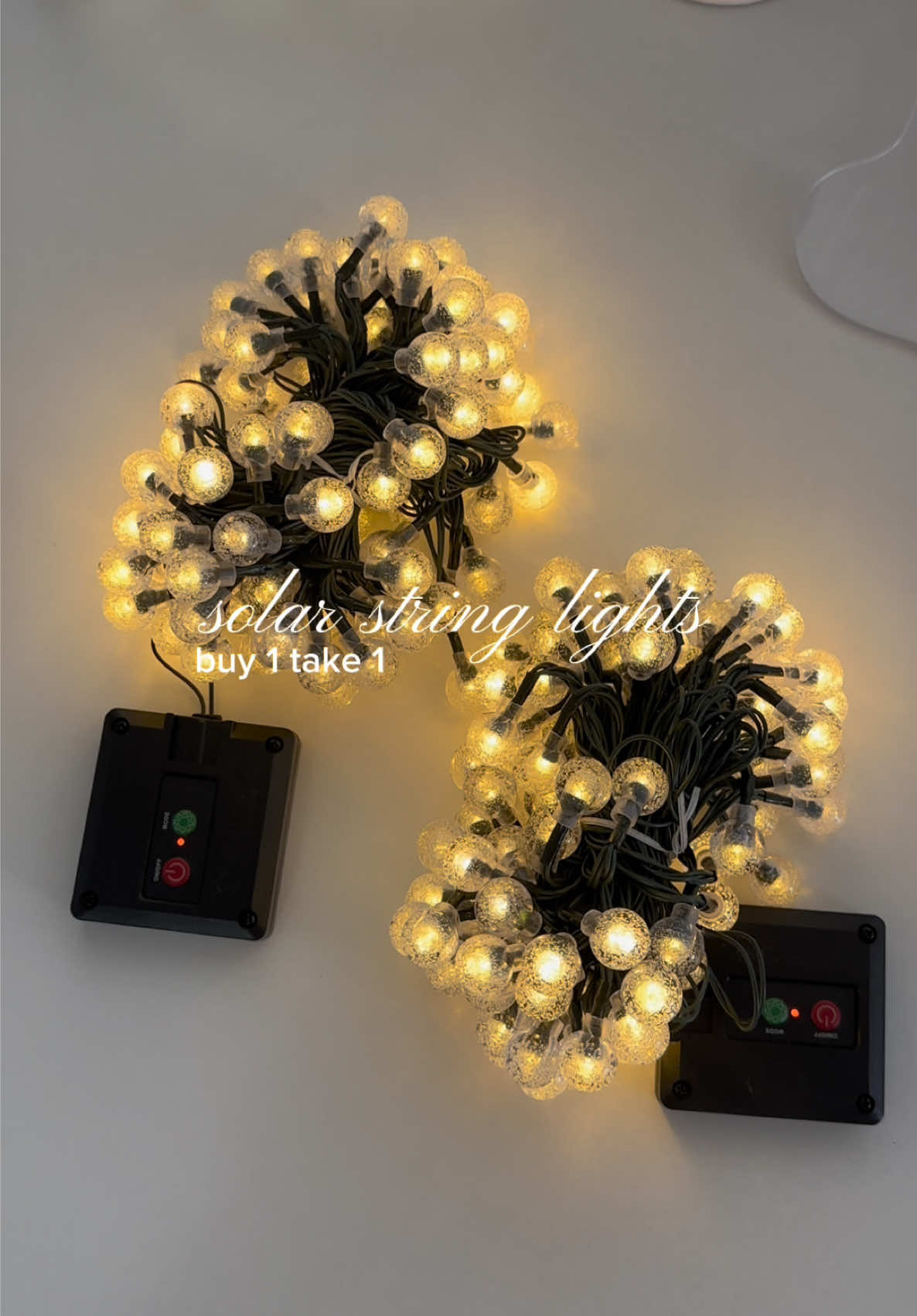 ilang araw na lang ber months na, kaya ipon na tayo pang xmas decor 😍✨ #solarstringlights #christmas #christmaslight #christmasdecor